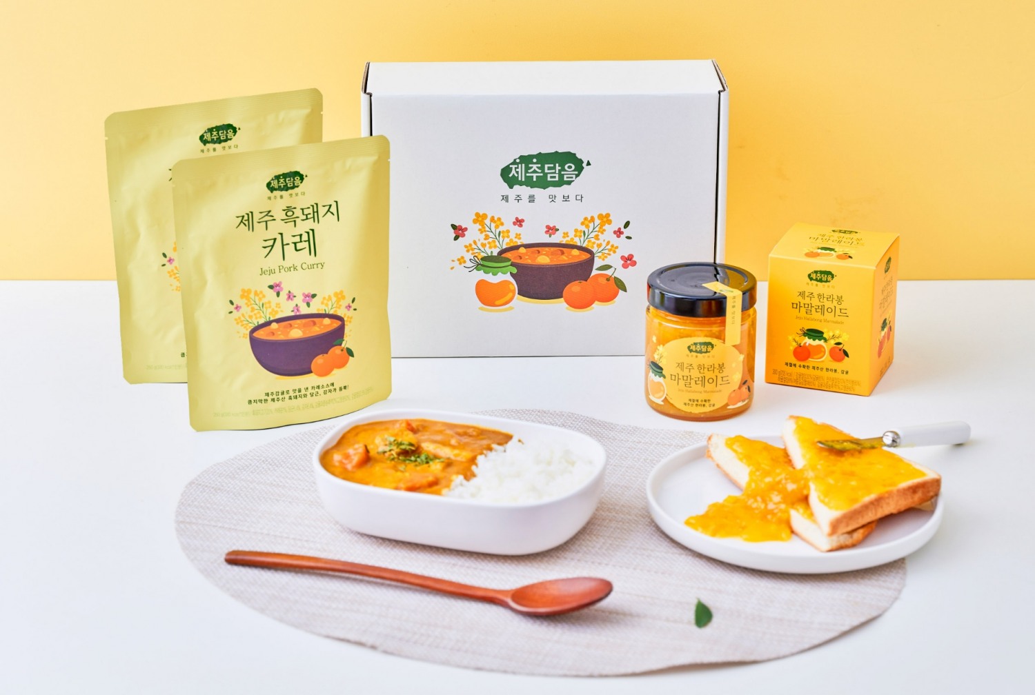 오뚜기가 제주 지역 농가 경제 활성화를 위해 브랜드 '제주담음'을 론칭했다./사진제공=오뚜기