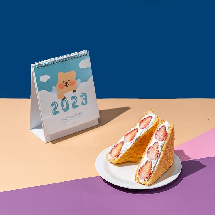 CU가 업계 처음으로 딸기 샌드위치를 판매한다./사진제공=BGF리테일