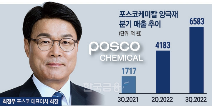 흔들리는 최정우, 포스코케미칼이 ‘돌파구’될까