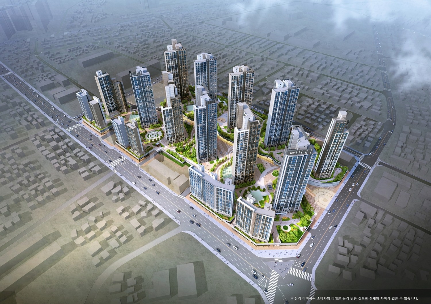 대명자이 그랜드시티 조감도./사진제공=GS건설