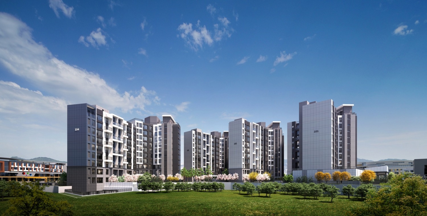 더샵 파크솔레이유 투시도 / 사진제공=포스코건설