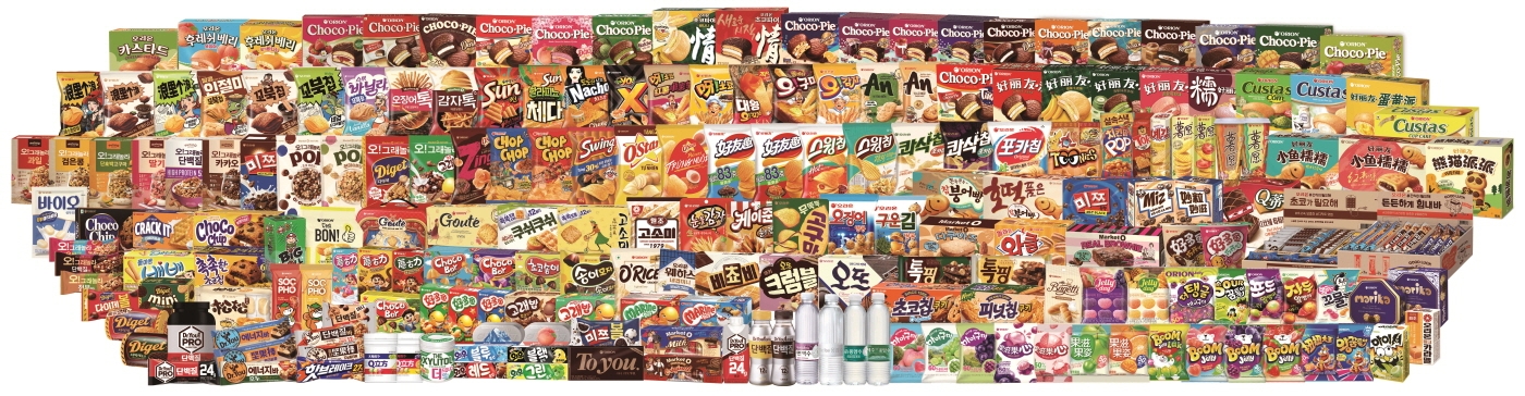 오리온 제품 이미지 모음./ 사진제공 = 오리온