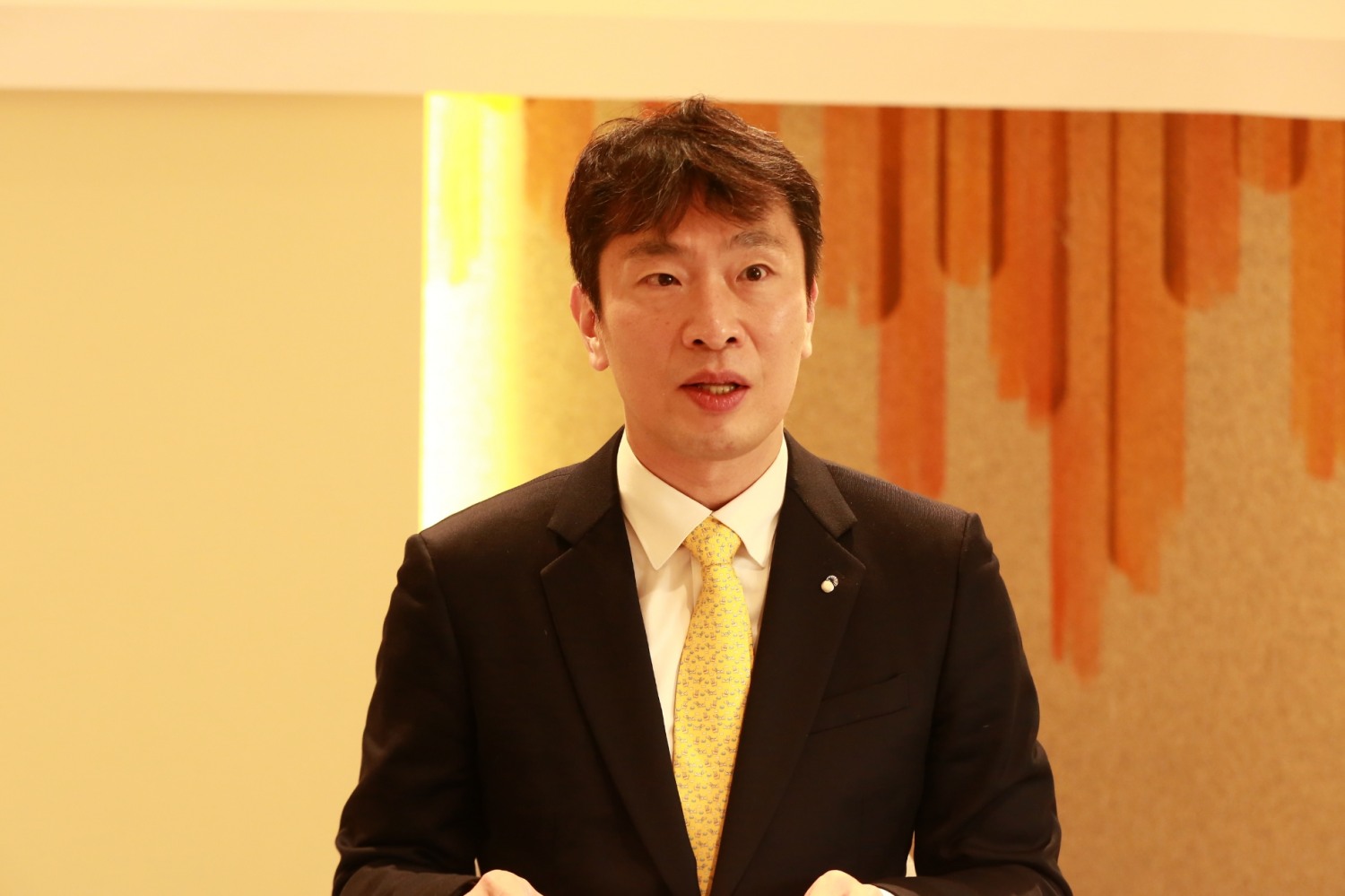 이복현 금융감독원장이 7일 오전 10시 서울 명동 은행회관에서 개최한 연구기관장 간담회에서 모두 발언을 하고 있다. / 사진제공= 금융감독원(2022.12.07)