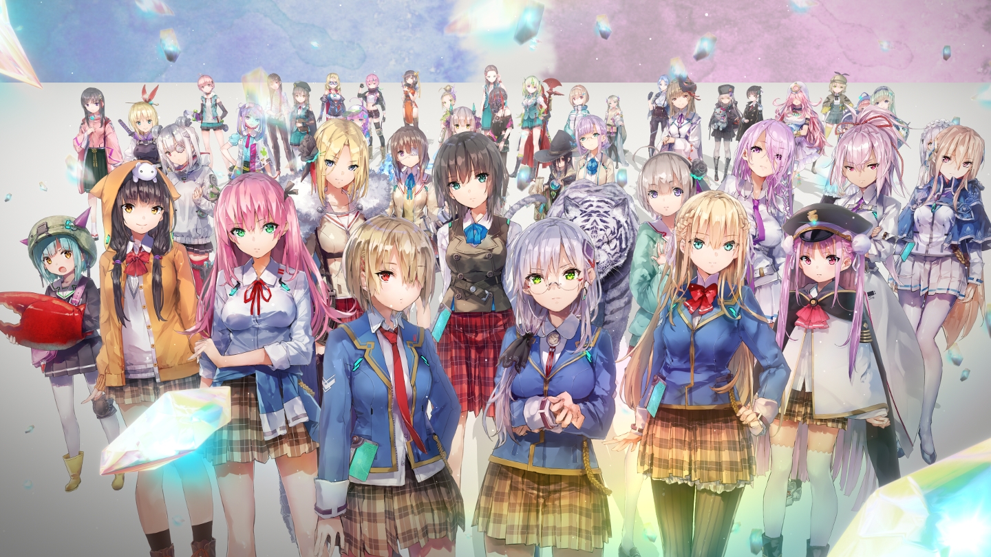 '헤븐 번즈 레드' 캐릭터. 사진=WFS