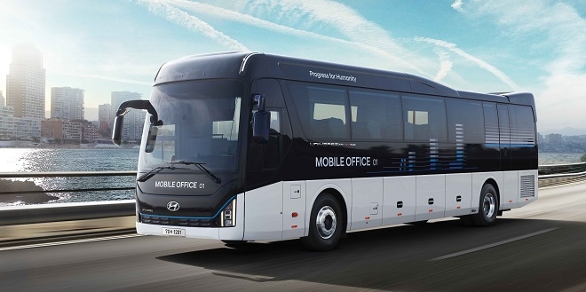 '고속버스에서 업무를' 현대차, 유니버스 모바일 오피스 출시