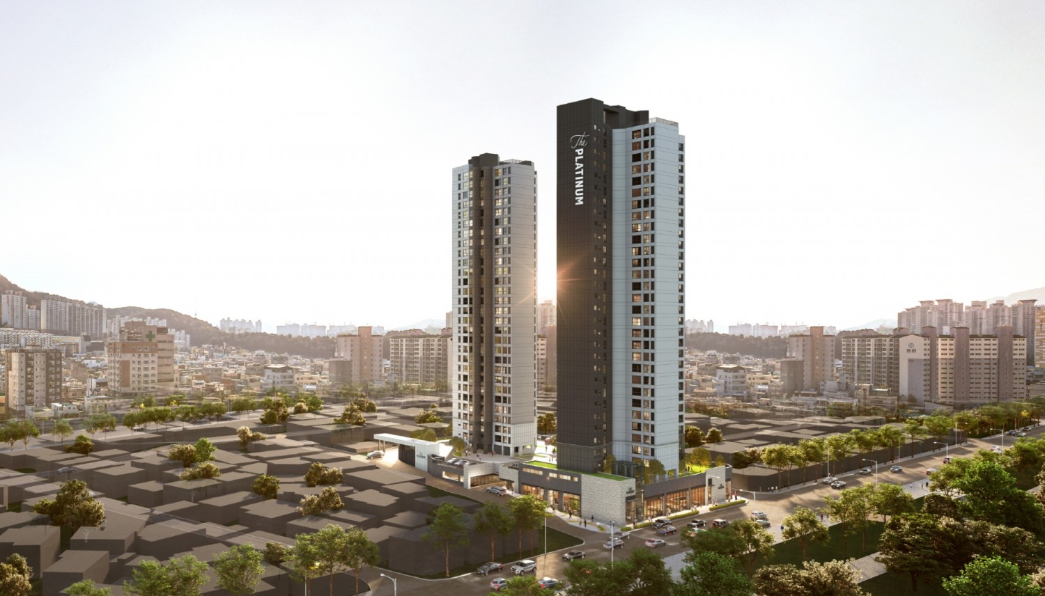 부산 연천시장 시장정비사업 조감도 / 사진제공=쌍용건설