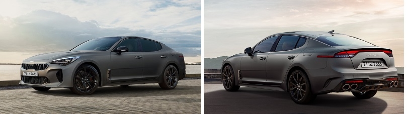 기아, 스팅어 트리뷰트 출시...디자인 특화 한정판 모델