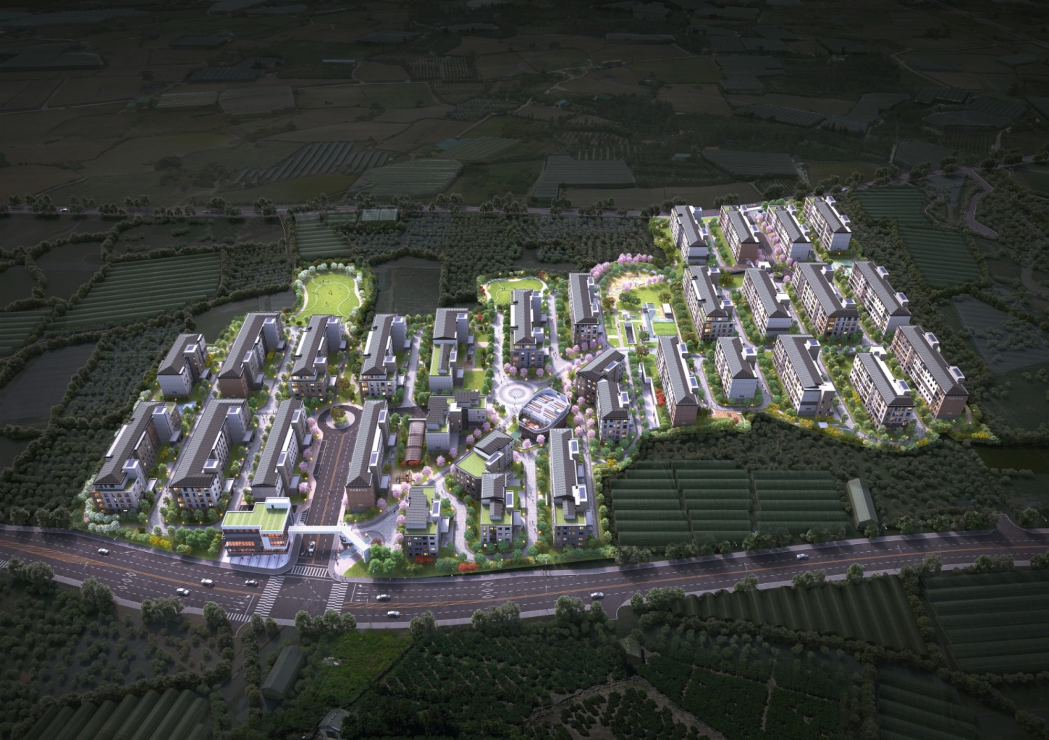 포레나 제주에듀시티 조감도 / 사진제공=한화 건설부문