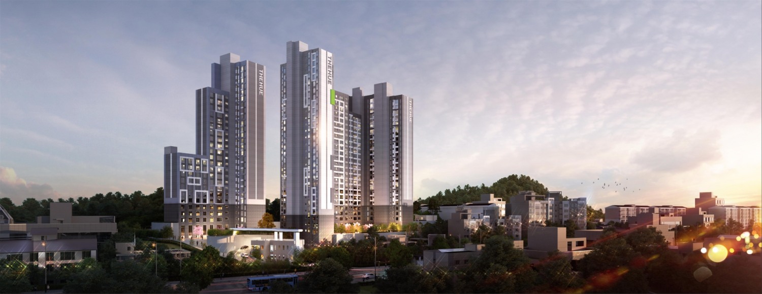 부산 청룡1구역 재건축사업 투시도