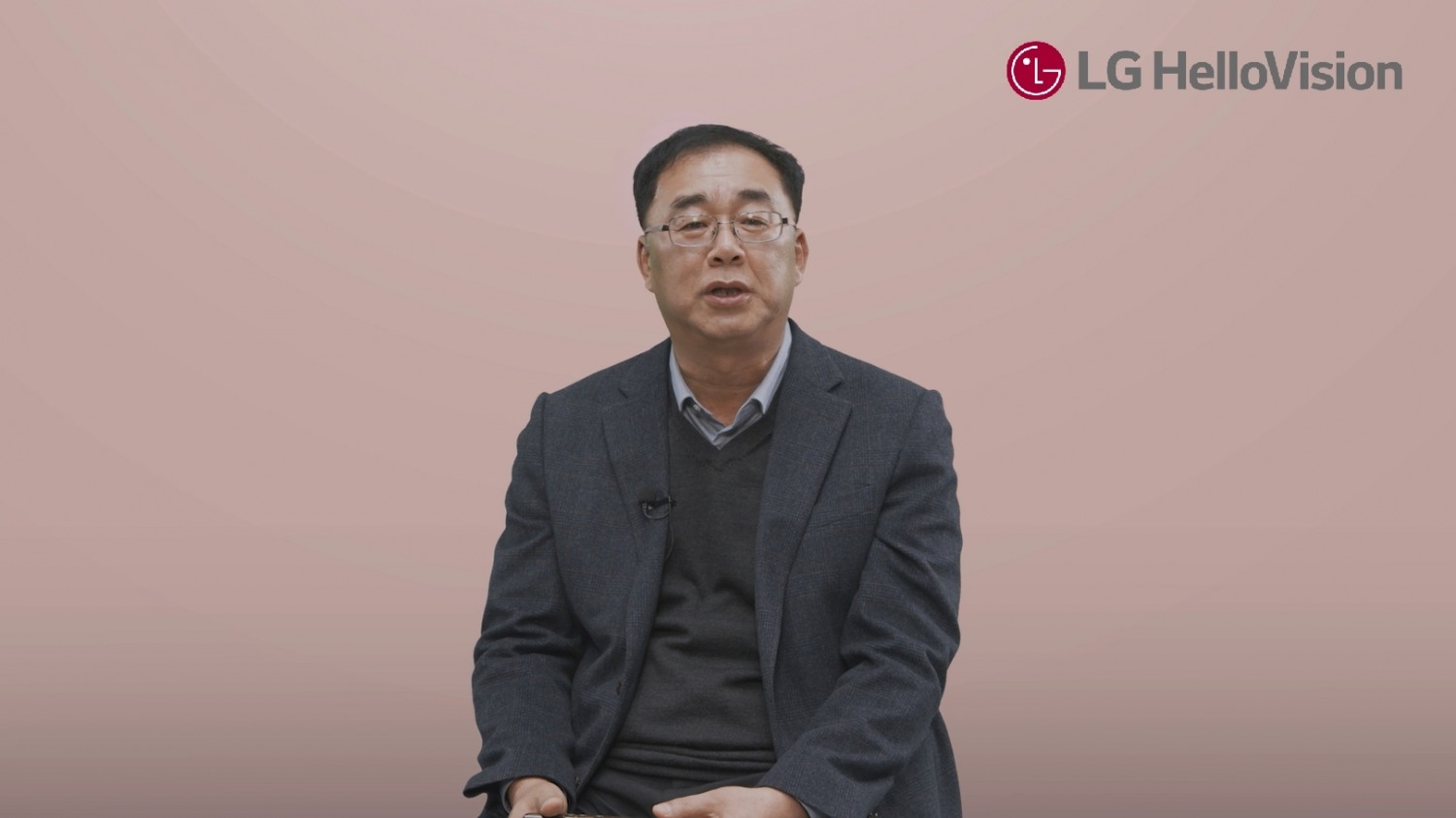 송구영 LG헬로비전 대표가 2일 비대면 시무식을 열고 임직원에 신년사를 전했다. 사진=LG헬로비전