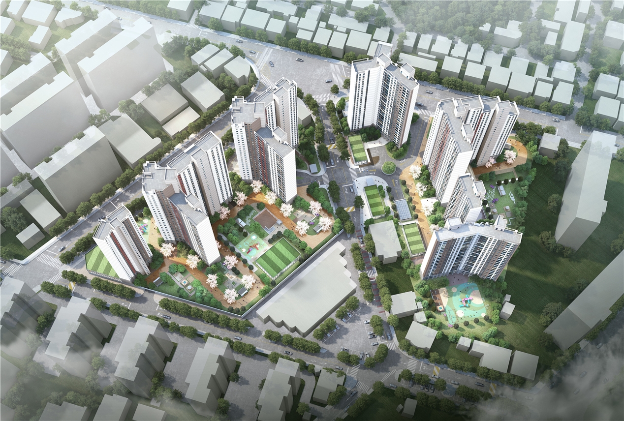 형곡3주공 주택재건축 정비사업 조감도 / 사진제공=금호건설