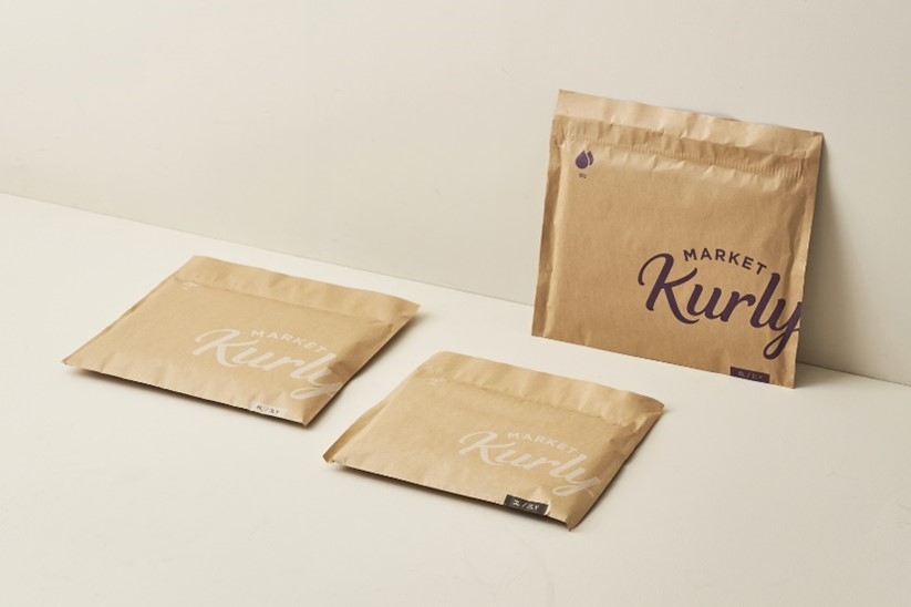 컬리 보냉 종이 파우치./ 사진제공 = 컬리