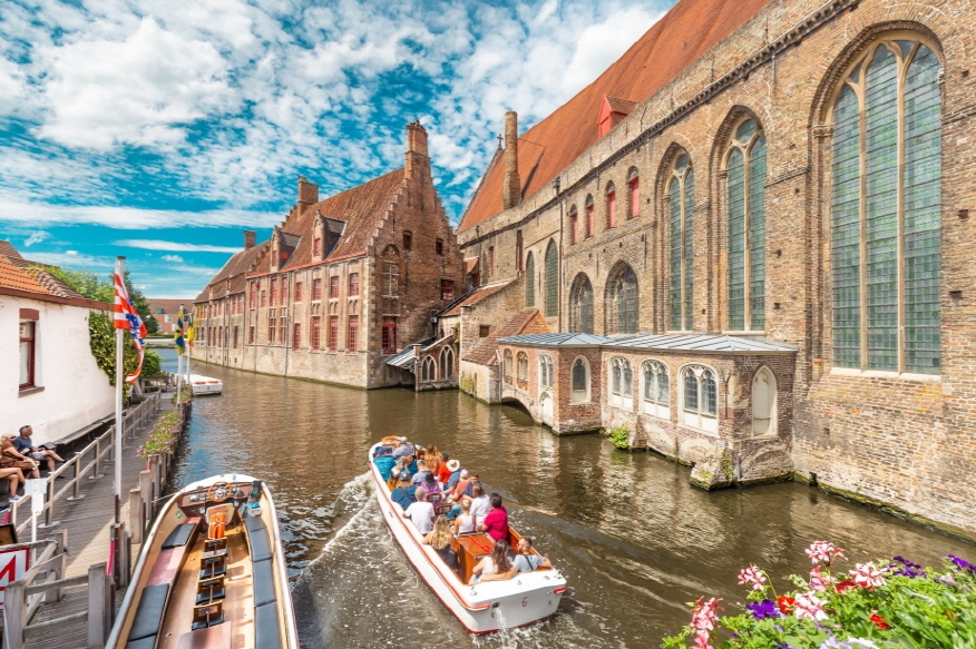 유네스코 세계유산 도시 브뤼헤(고아라 작가)./ 사진제공 = 벨기에 플랜더스 관광청