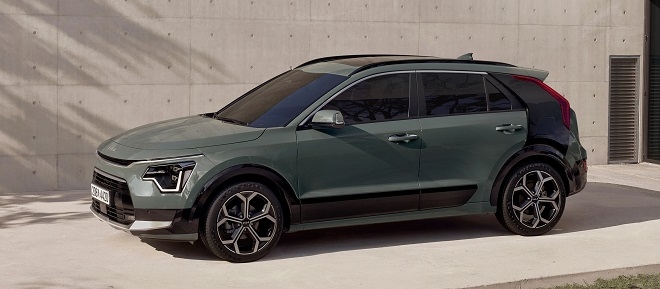 기아 니로 하이브리드.