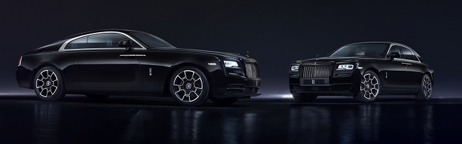 롤스로이스 블랙배지 레이스와 고스트(2016).