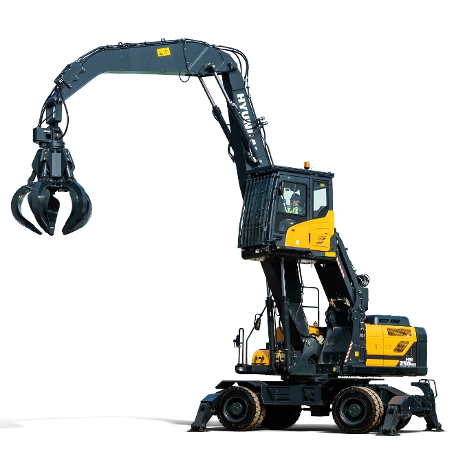 현대건설기계(대표이사 최철곤)는 전주 송천새마을금고와 함께 굴착기 어태치먼트 할부금융상품을 출시하기로 하고 관련 업무협약(MOU)을 체결했다. /사진=현대제뉴인.