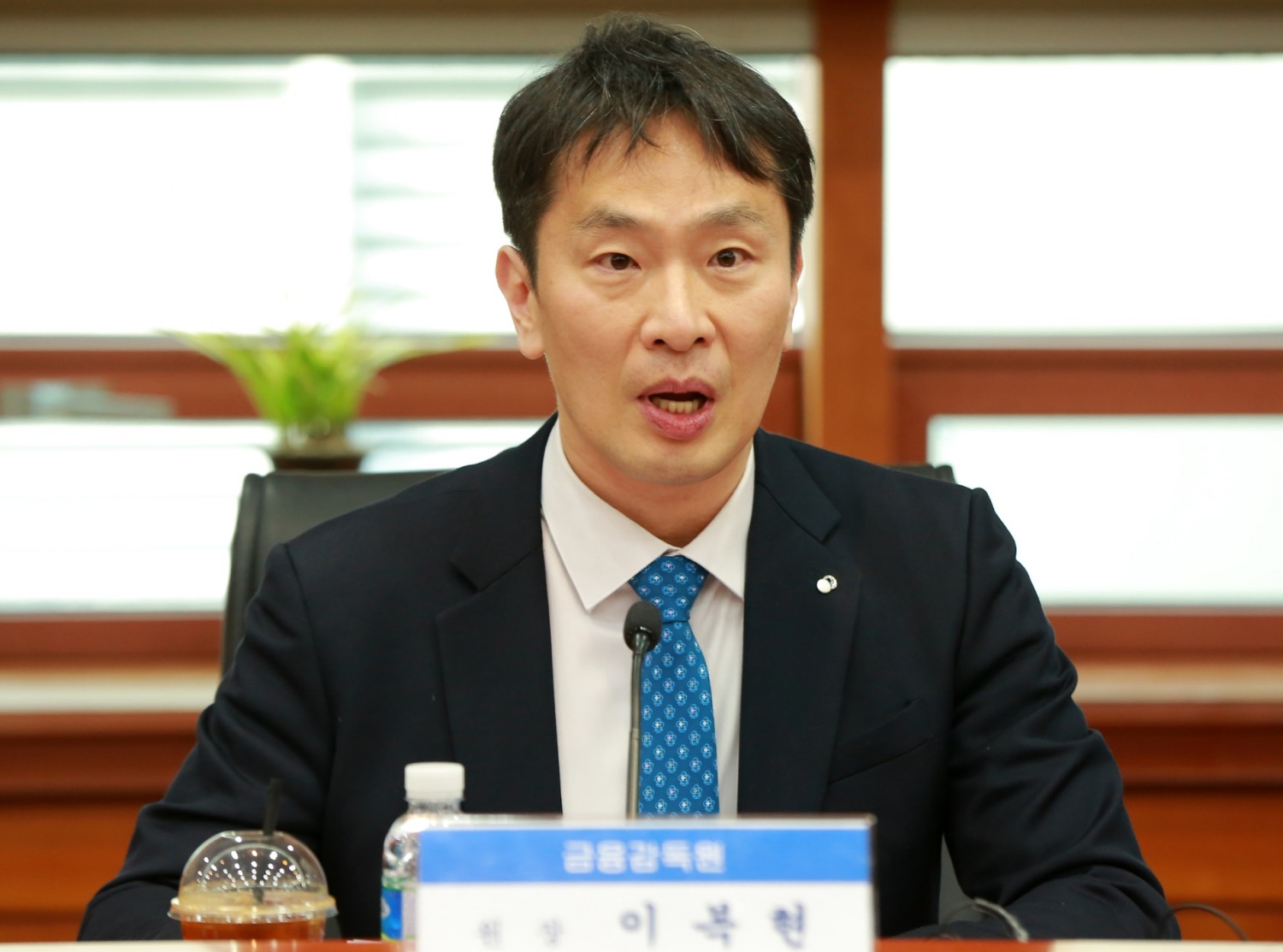 이복현 금융감독원장이 22일 오후 3시 여의도 금투협에서 열린 자산운용사 CEO 간담회에서 모두발언 하고 있다. / 사진제공= 금융감독원(2023.02.22)