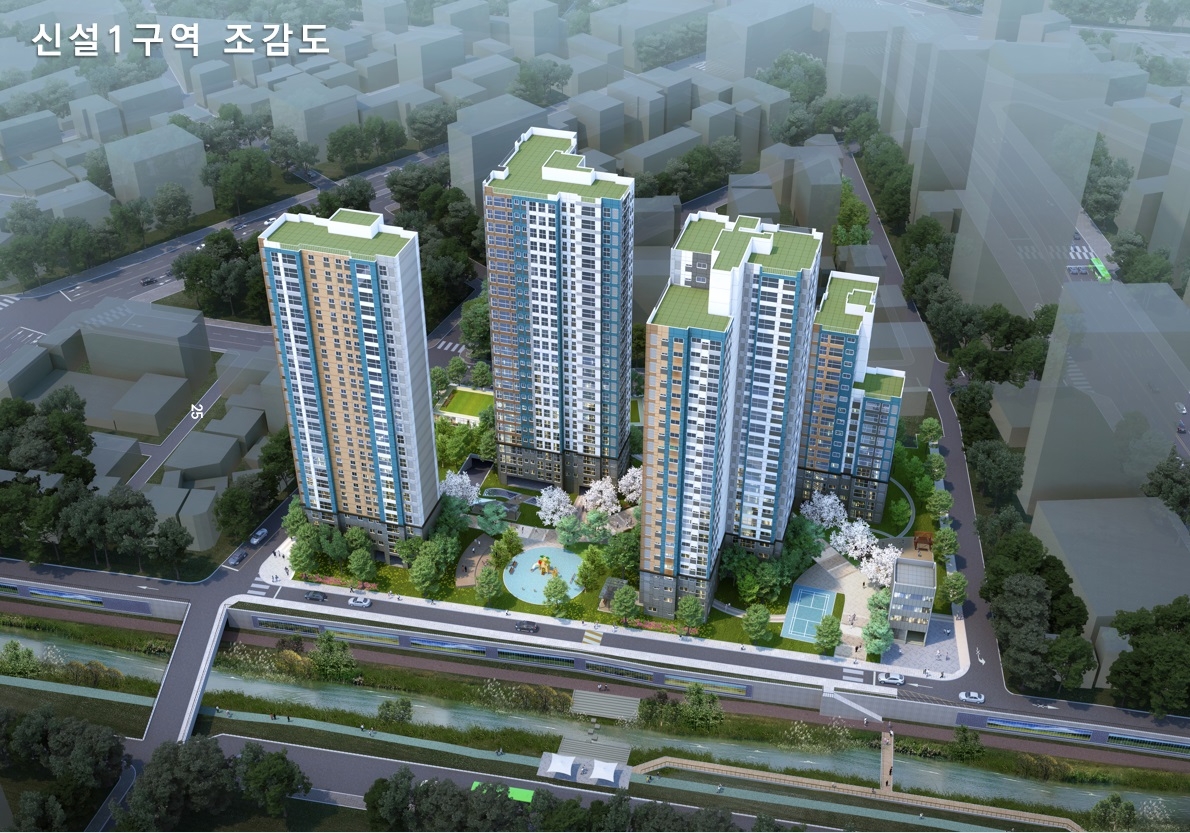 LH, 신설1구역 조감도./사진제공=LH