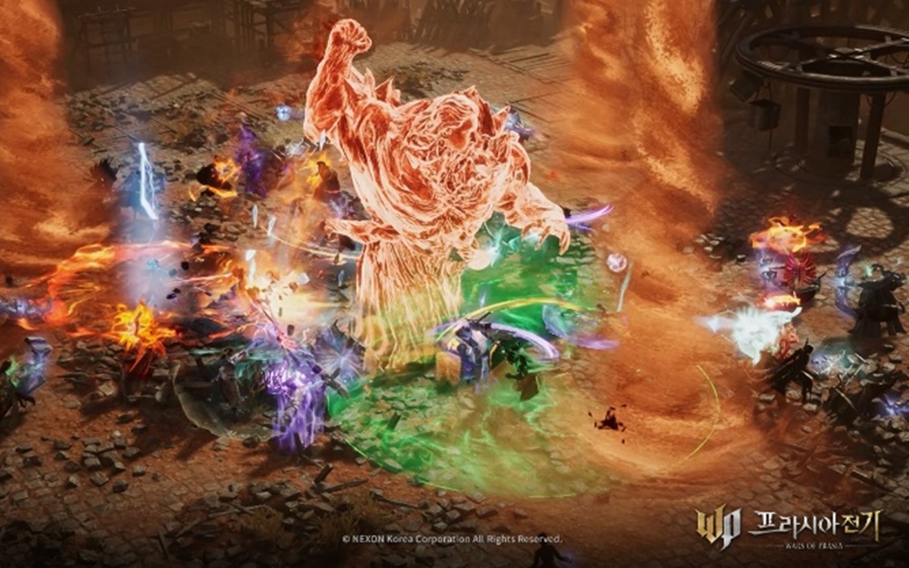 '프라시아 전기' 필드 사냥. 사진=넥슨