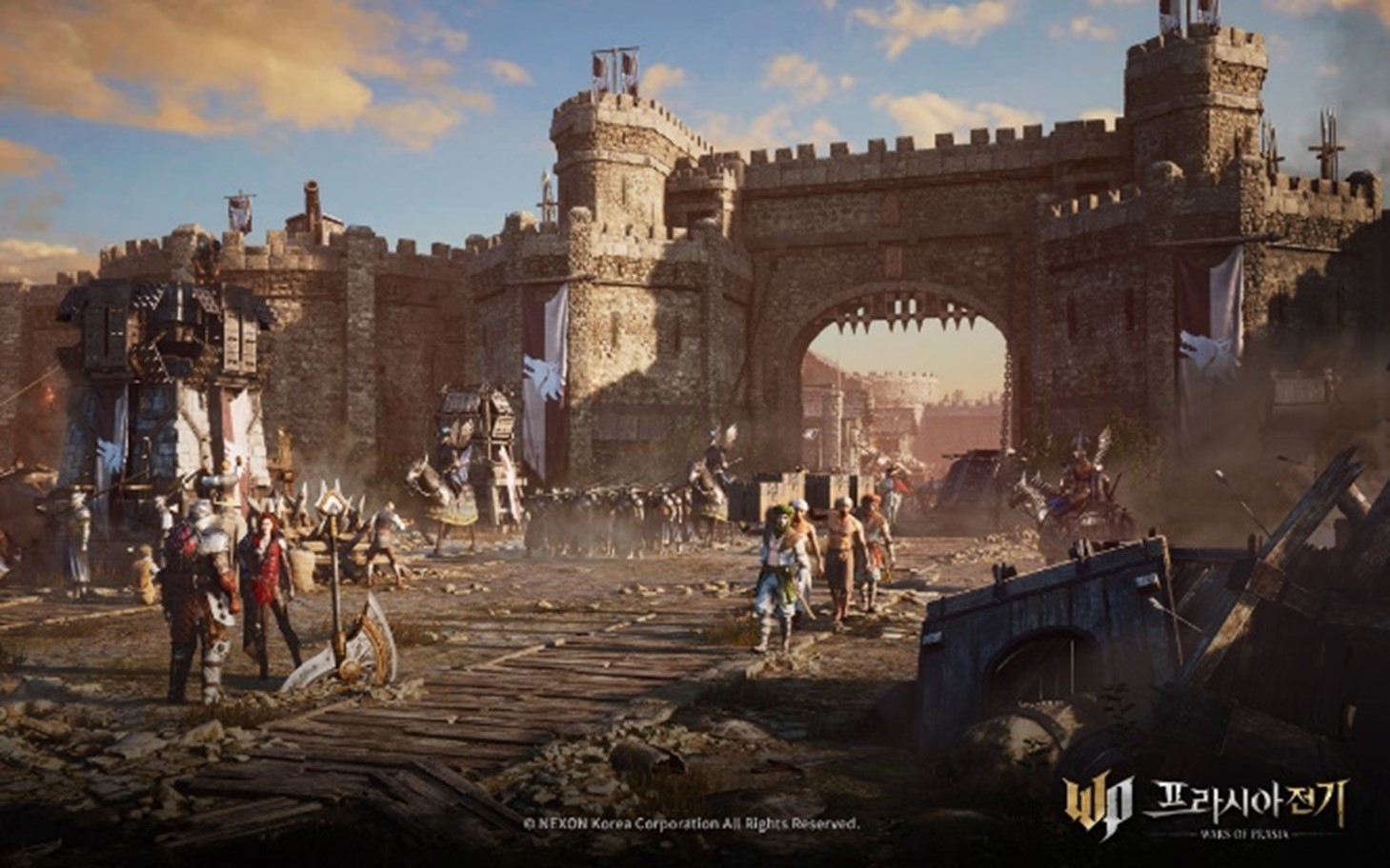 '프라시아 전기'가 4월 16일 첫 거점을 오픈한다. 사진=넥슨