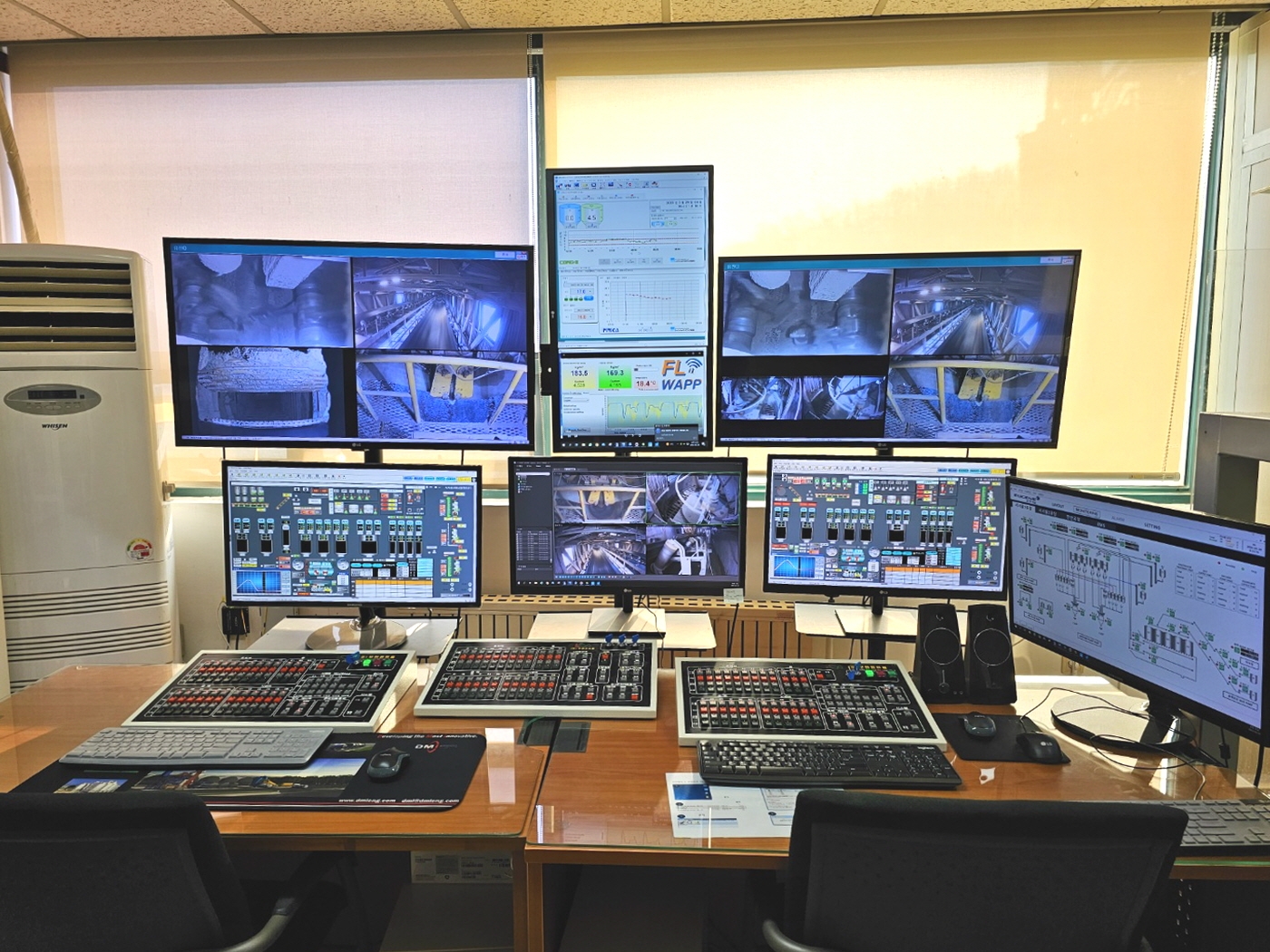 유진기업, 레미콘 생산 시뮬레이션 시스템./사진제공=유진기업