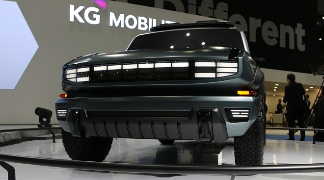 KG모빌리티 전기차 콘셉트 F100.