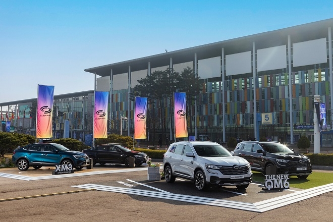 2023서울모빌리티쇼 르노코리아자동차 야외 전시장. 제공=르노코리아차.