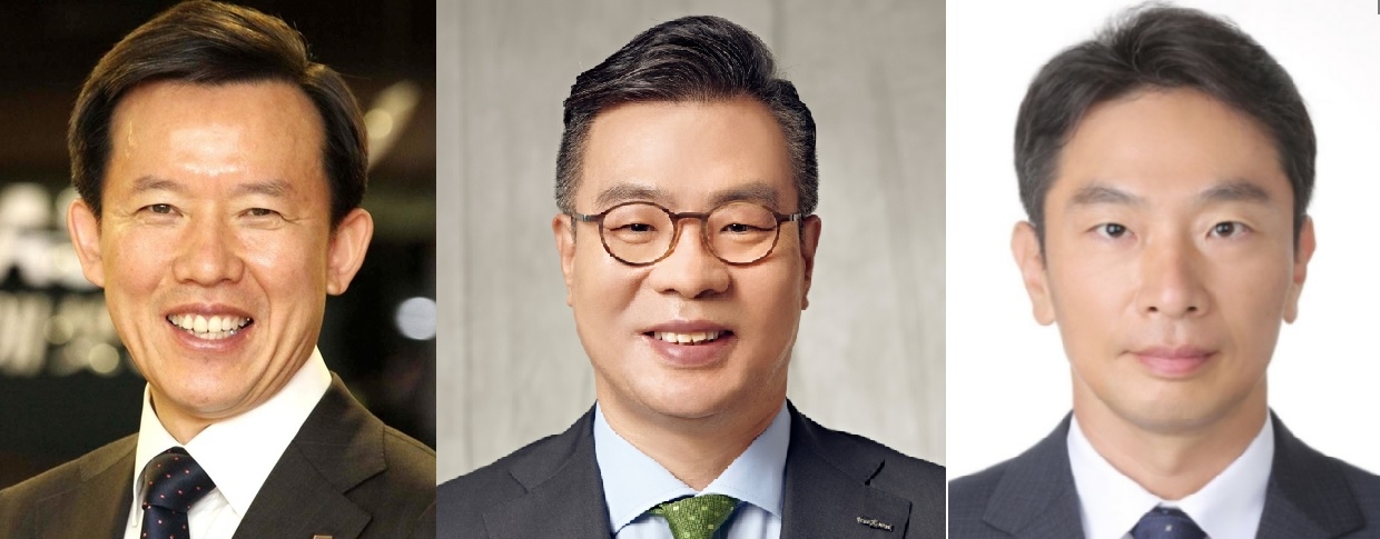 (왼쪽부터) 최현만 미래에셋증권 회장, 정일문 한국투자증권 사장, 이복현 금융감독원 원장./사진=각 사
