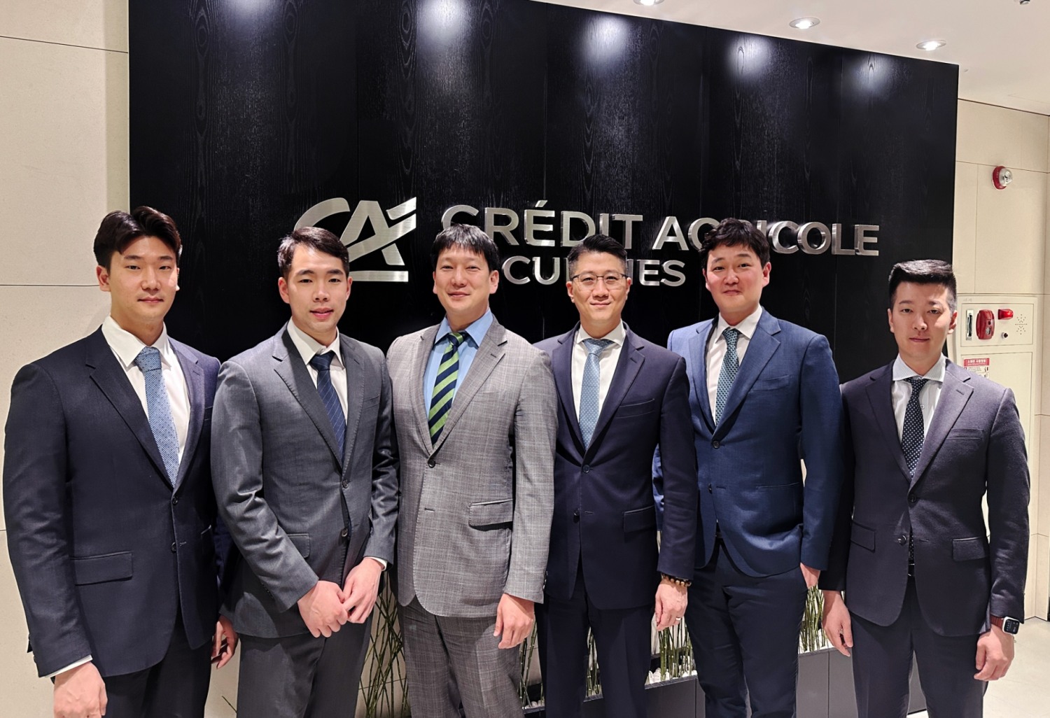 크레디아그리콜아시아증권 세일즈 부서 / 사진제공= 크레디아그리콜아시아증권(2023.04.12)