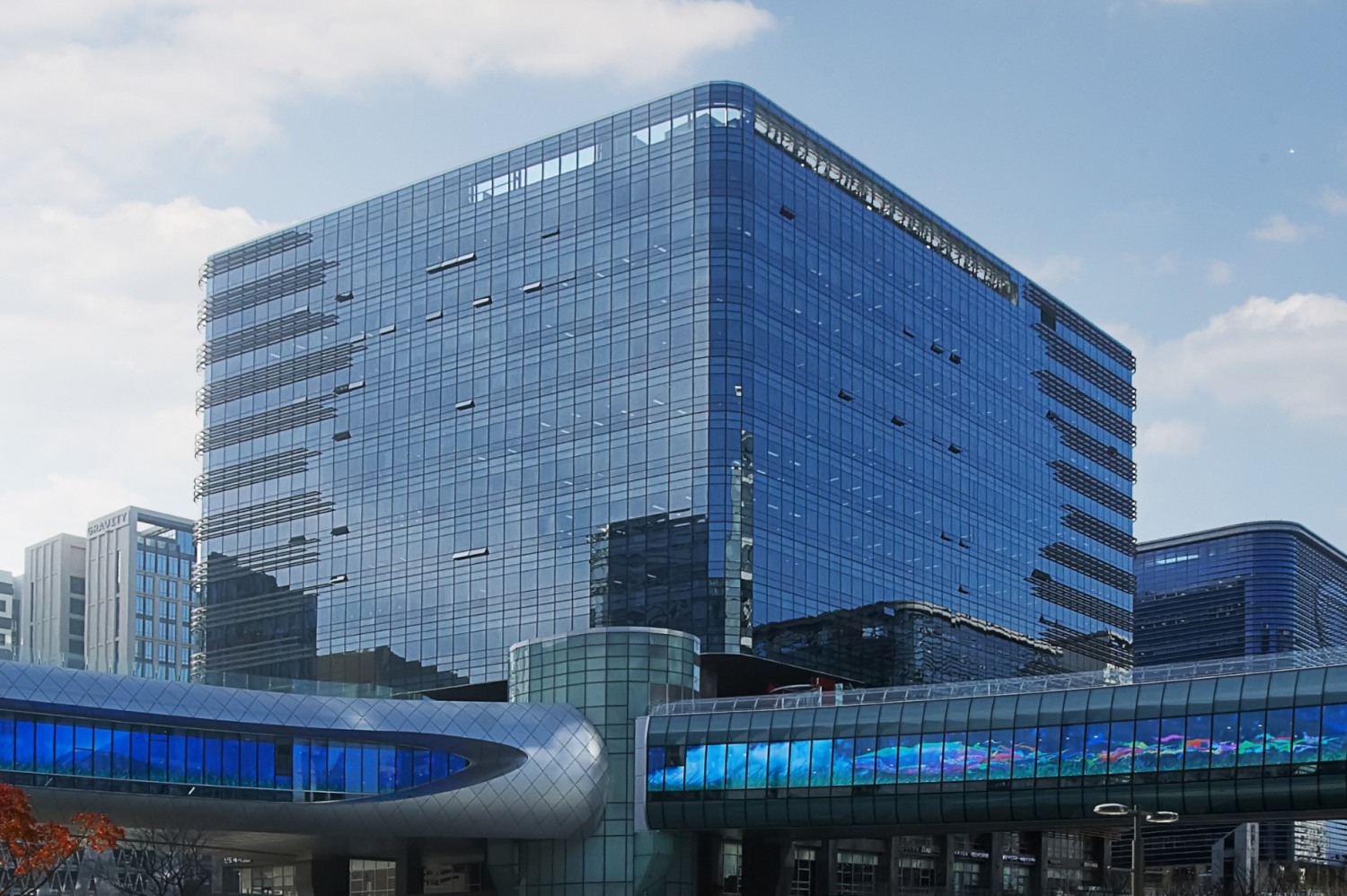 판교 알파돔 타워 전경./사진제공=삼성생명