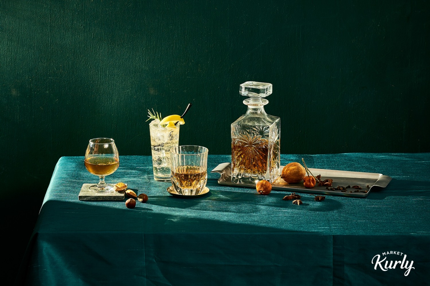 마켓컬리에서 위스키를 주문하면 커피빈에서 수령할 수 있다. /사진제공=컬리