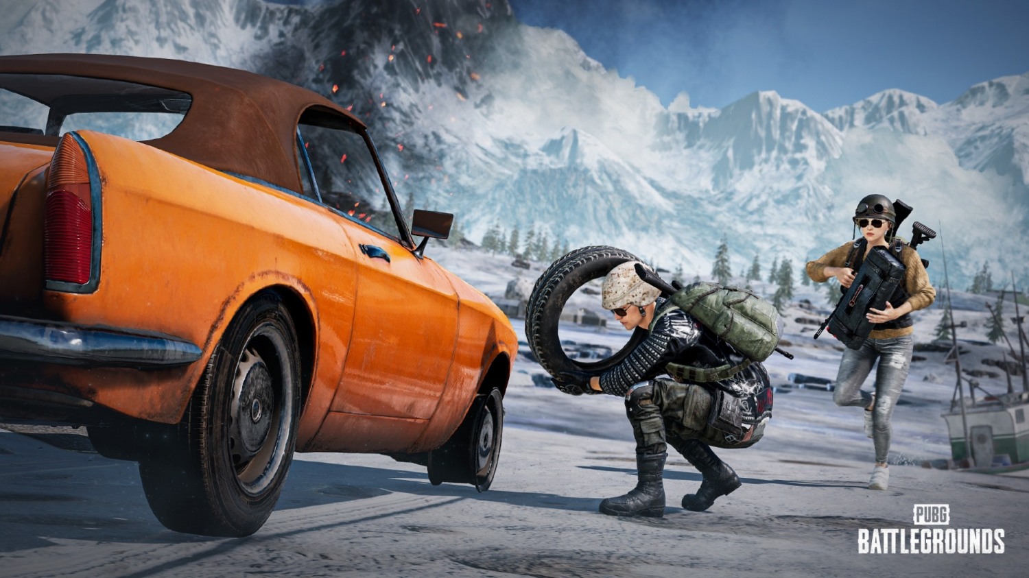 크래프톤이 배틀그라운드에 전술 장비를 개편했다. / 사진제공=크래프톤