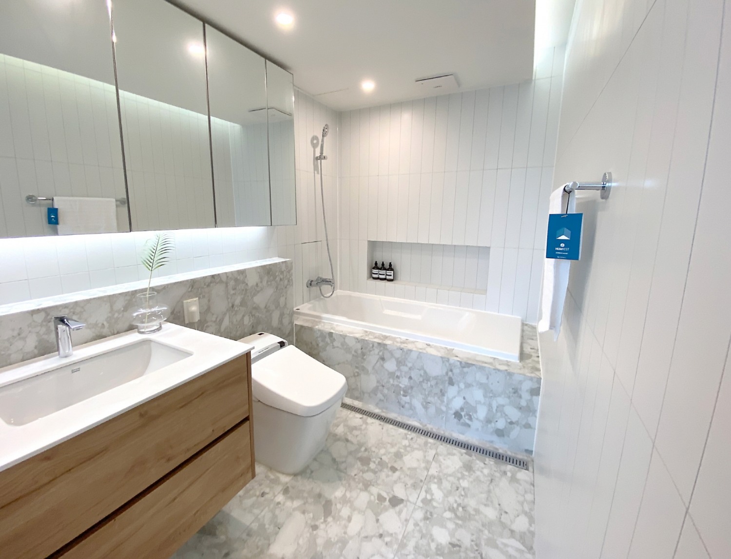 하임랩 욕실 리모델링./사진제공=GS건설