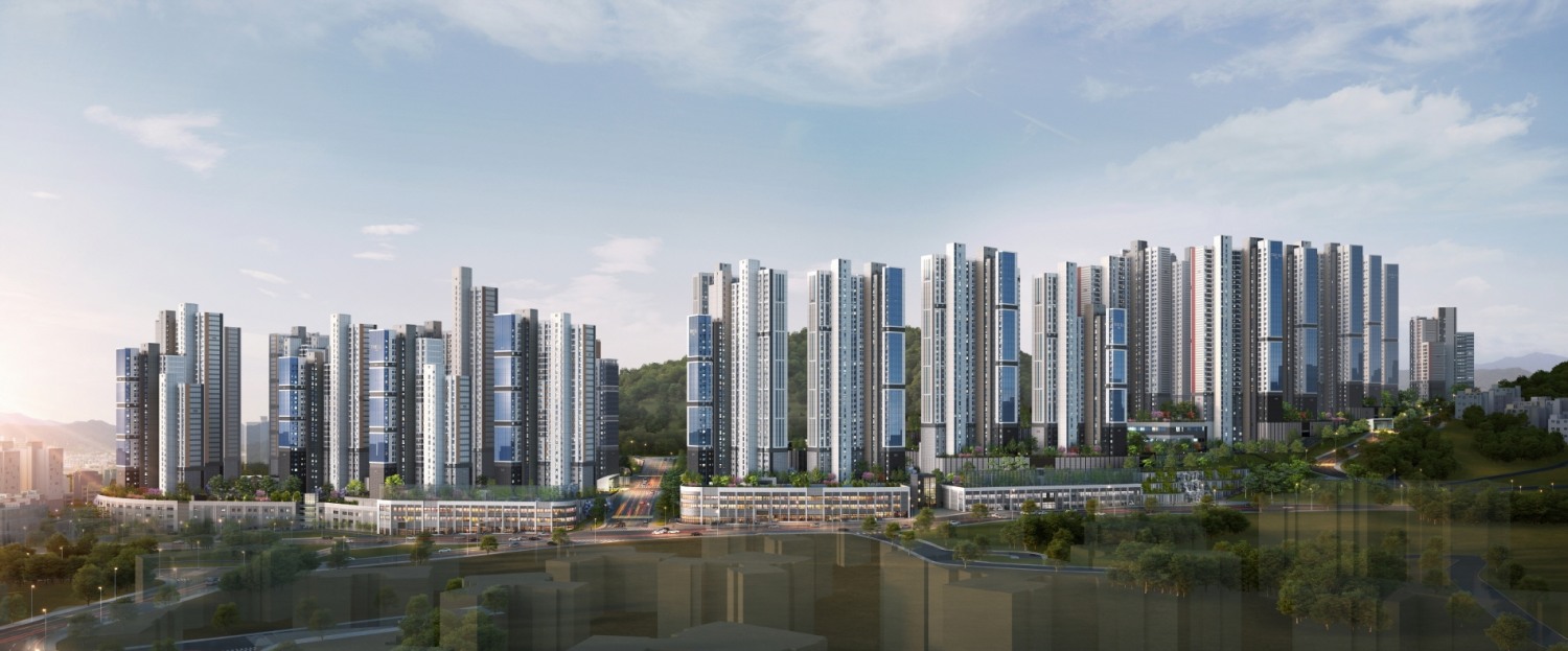 대연 디아이엘 단지투시도 / 사진제공=롯데건설