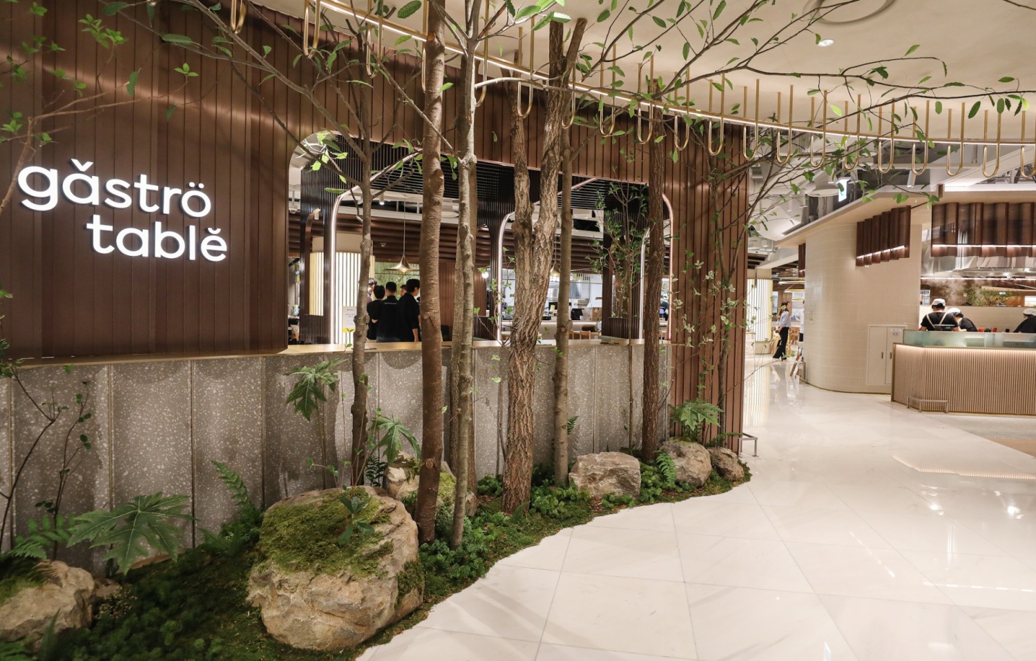 현대백화점 압구정 본점에 오픈한 가스트로 테이블./사진제공=현대백화점