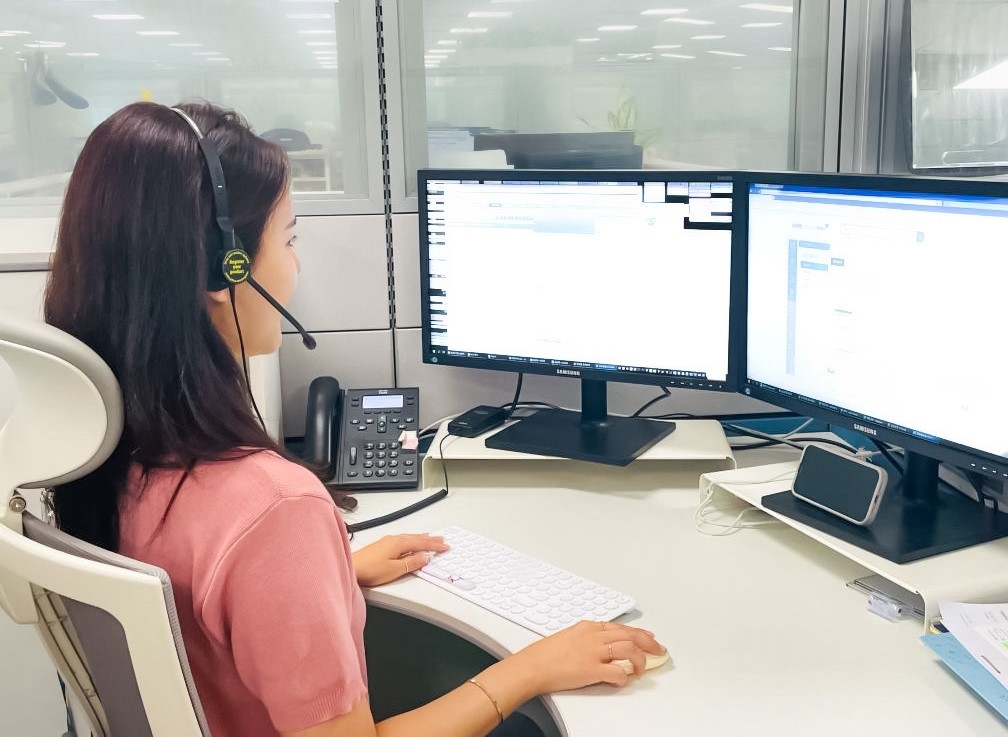 삼성생명은 인공지능(AI) 등 디지털 기술을 결합한 신규 콜센터 시스템을 도입했다고 10일 밝혔다.(2023.07.10.)./사진제공=삼성생명