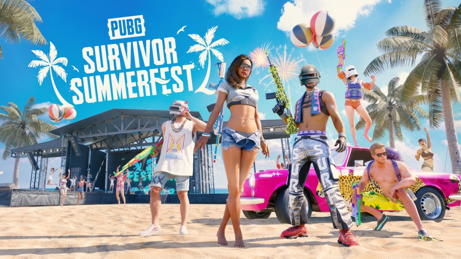 크래프톤의 배틀그라운드가 여름을 맞아 'PUBG 서바이버 여름축제' 캠페인을 실시한다. / 사진제공=크래프톤