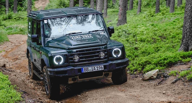 이네오스 수소차 그레나디어 데몬스트레이터. 사진제공=이네오스.