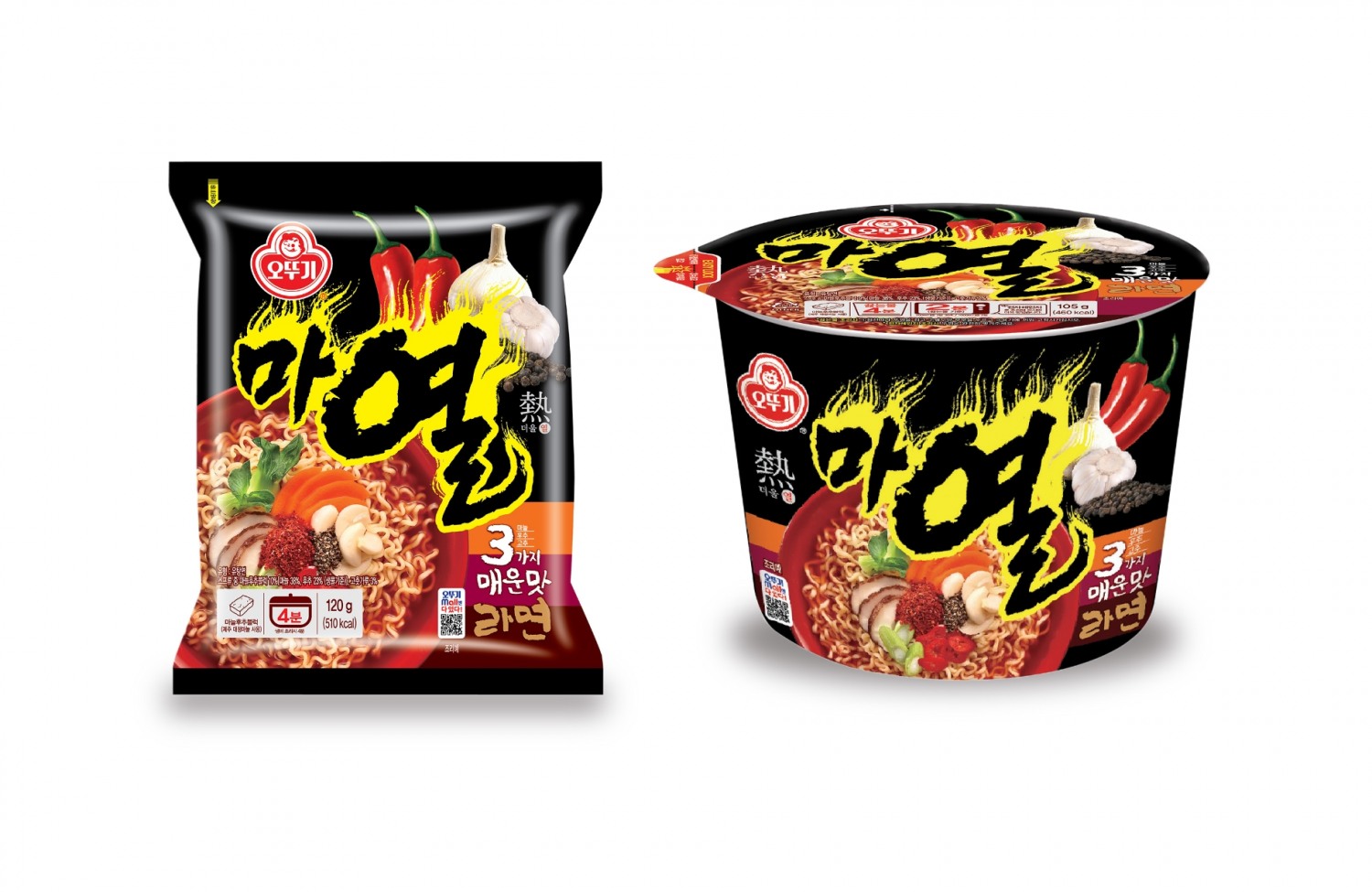 오뚜기 마열라면 시뮬컷./ 사진 = 오뚜기