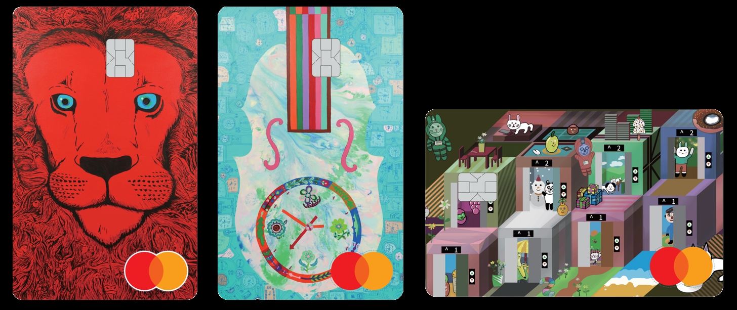 발달장애인 카드플레이트 이미지./ 사진 = 하나카드