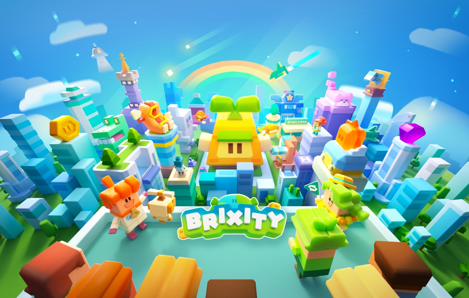 데브시스터즈가 오는 24일 신규 IP 기반 모바일 신작 '브릭시티'를 출시한다. / 사진제공=데브시스터즈