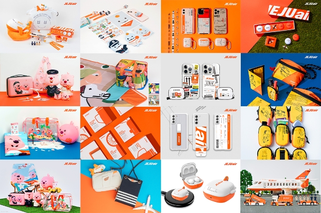 제주항공(대표 김이배)은 기획상품(굿즈, goods) 마케팅을 통해 브랜드 선호도 제고 및 수익구조 다각화에 나서며, 지속 가능한 성장 기반 마련에 집중하고 있다. 사진제공=제주항공.