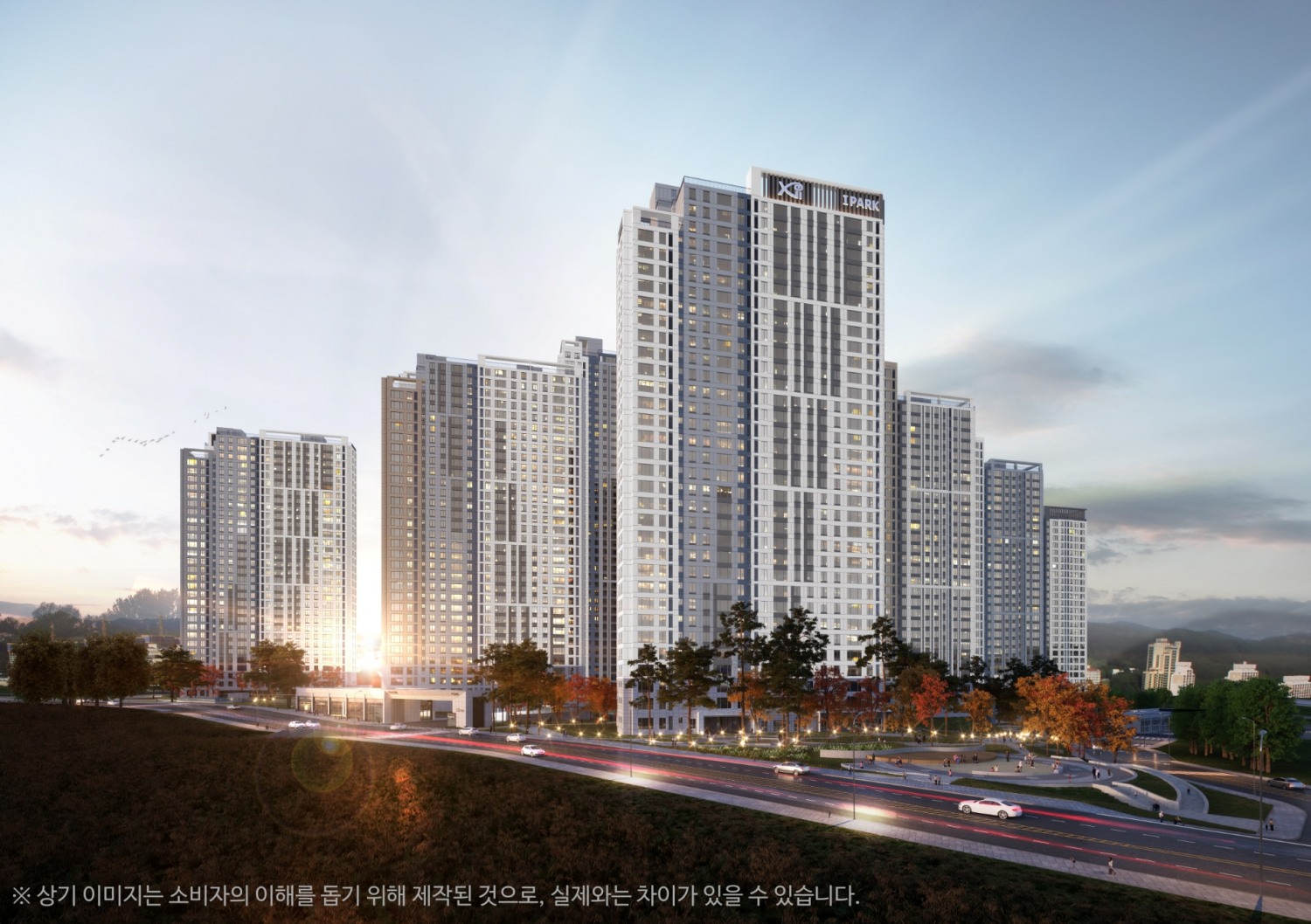 둔산 자이 아이파크 조감도./사진제공=GS건설