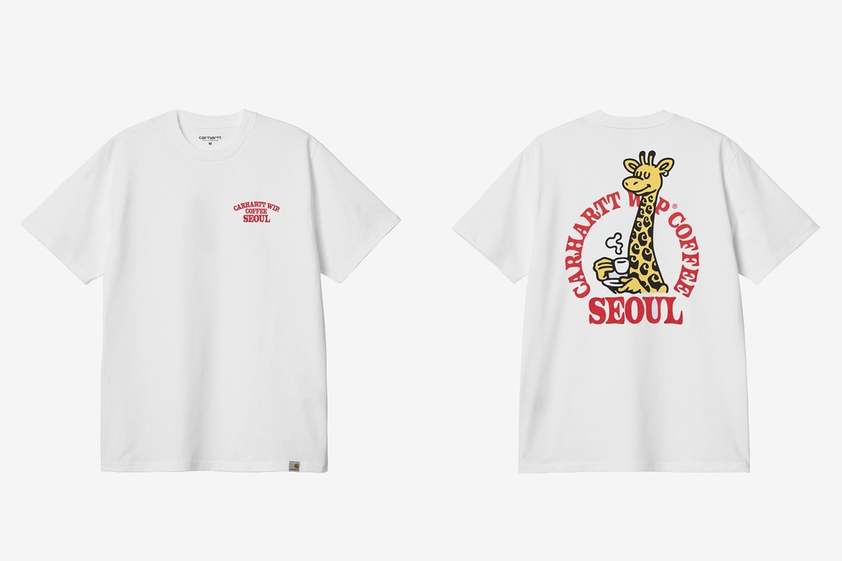 칼하트윕 롯데월드몰 한정판 티셔츠. /사진제공=롯데백화점