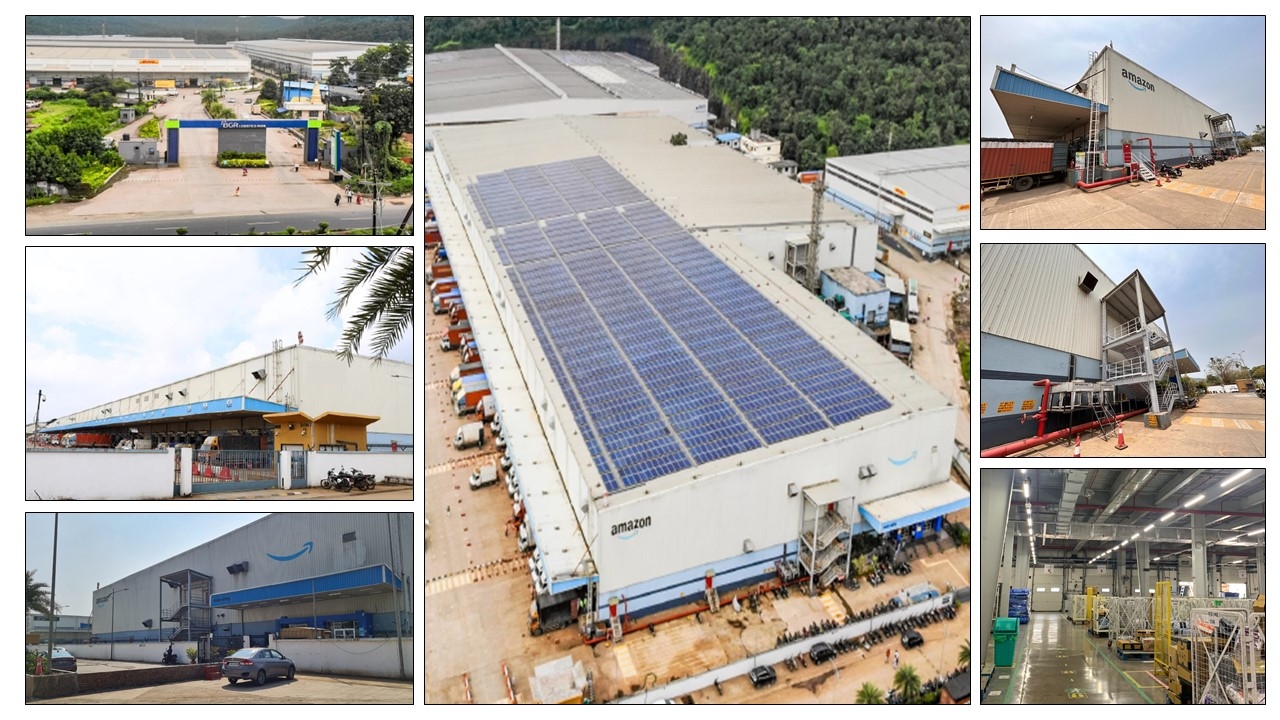 비완디 아마존 풀필먼트 물류센터 전경 / 사진제공= 미래에셋자산운용(2023.09.06)