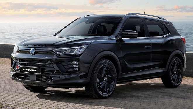 KG모빌리티, 디자인 모델 '코란도 블랙' 출시