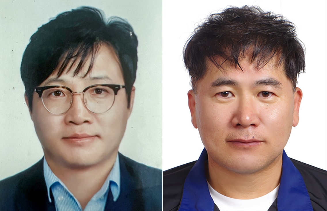 개발기획팀장 김정호 상무(왼쪽), 회계 1팀장 이상훈 상무 /사진제공=한화호텔앤드리조트