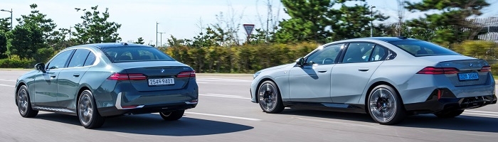BMW 8세대 5시리즈 풀체인지 한국 출시...전동화 강화