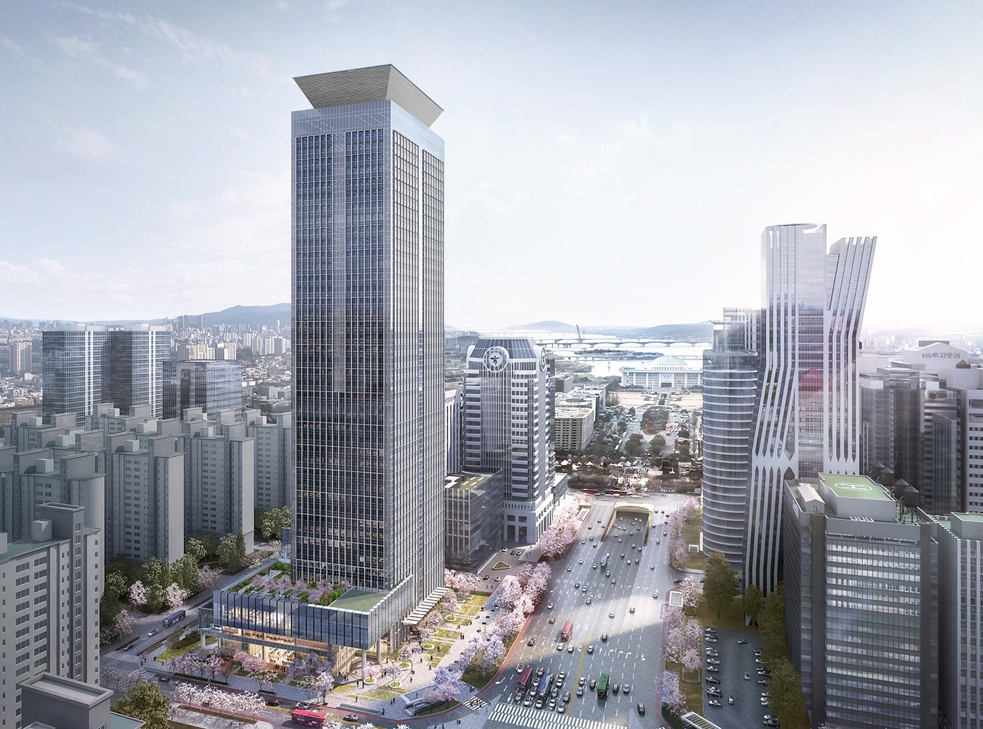 여의도TP타워 조감도 / 사진제공=코람코자산신탁