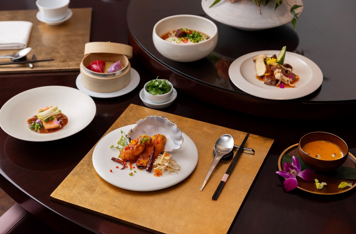 중식당 도원에서 선보이는 만산홍엽 코스. /사진제공=한화호텔앤드리조트